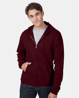 Unisex EcoSmart® Full-Zip Hooded Sweatshirt