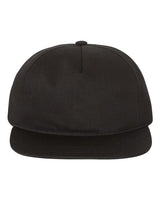 Lightly-Structured Five-Panel Snapback Cap YP Classics