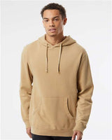 Unisex Midweight Pigment-Dyed Hooded Sweatshirt