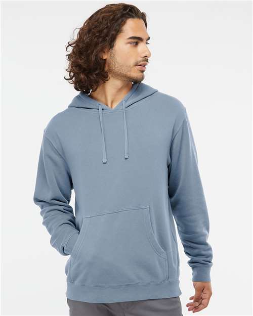 Unisex Midweight Pigment-Dyed Hooded Sweatshirt