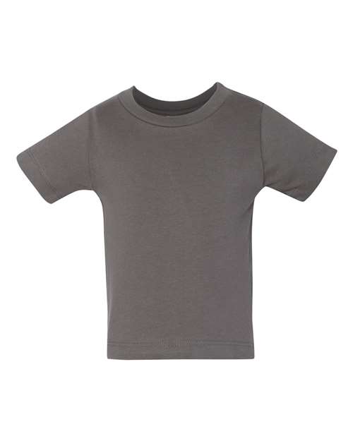 Infant Jersey Tee BELLA + CANVAS Asphalt