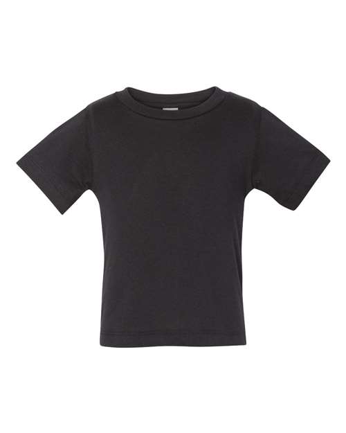 Infant Jersey Tee BELLA + CANVAS Black