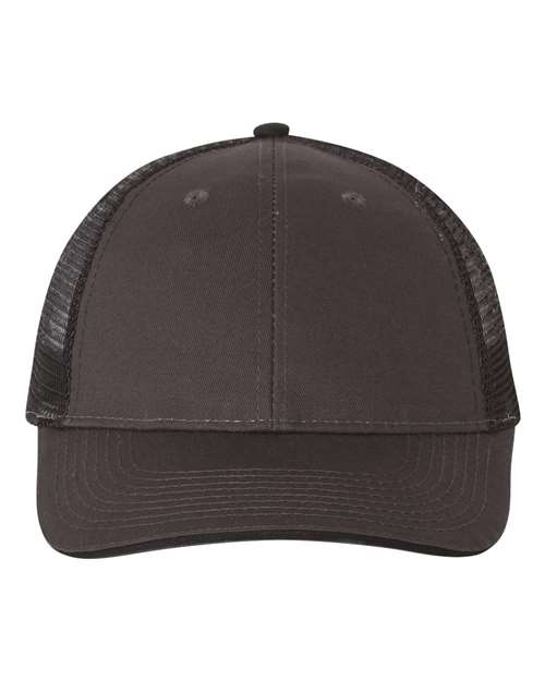 Sandwich Trucker Cap Valucap Charcoal Black Adjustable
