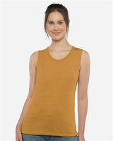 Women’s Festival Muscle Tank Next Level Antique Gold