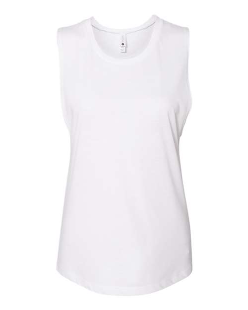 Women’s Festival Muscle Tank Next Level White