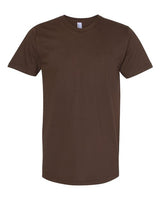 Unisex Fine Jersey Tee American Apparel Brown