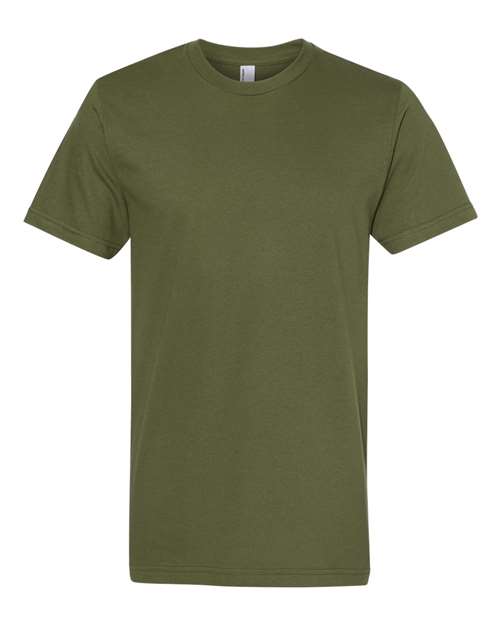 Unisex Fine Jersey Tee American Apparel Olive