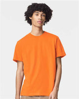Unisex Fine Jersey Tee American Apparel Orange