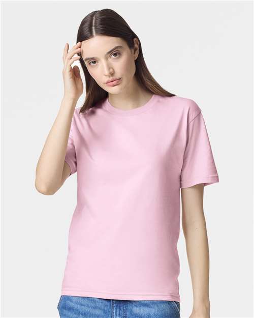 Unisex Fine Jersey Tee American Apparel Pink