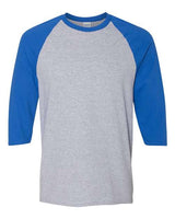 Unisex Heavy Cotton™ Raglan Three-Quarter Sleeve T-Shirt