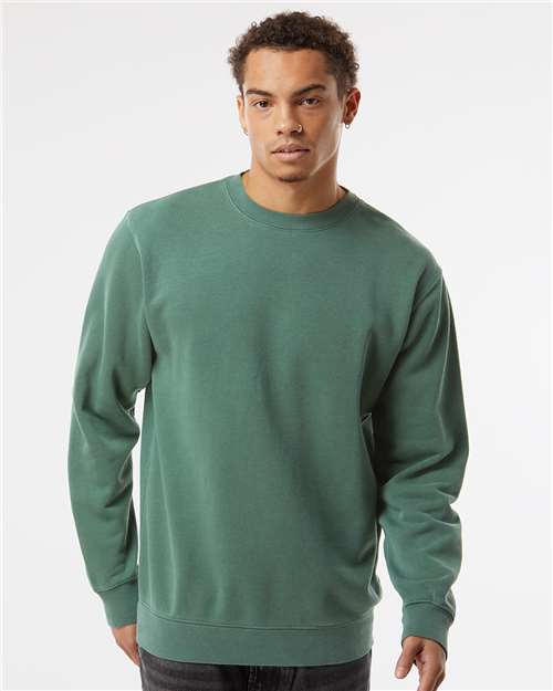 Unisex Midweight Pigment-Dyed Crewneck Sweatshirt