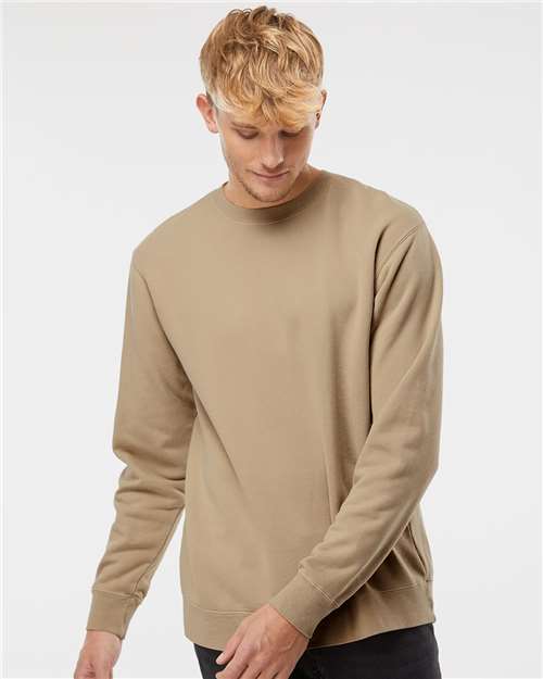 Unisex Midweight Pigment-Dyed Crewneck Sweatshirt