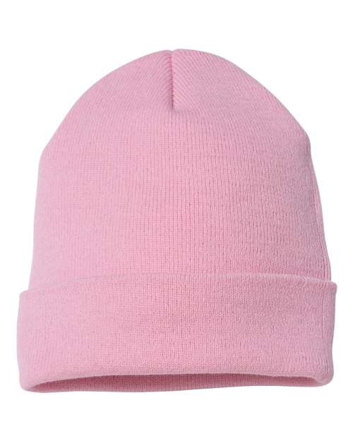 Cuffed Beanie YP Classics Baby Pink One Size