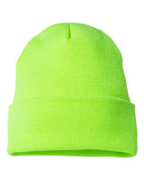 Cuffed Beanie YP Classics Safety Green One Size