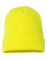 Cuffed Beanie YP Classics Safety Yellow One Size