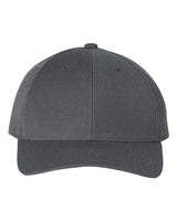 Premium Curved Bill Snapback Cap YP Classics Dark Grey Adjustable