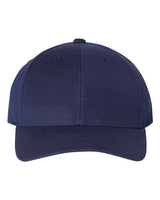 Premium Curved Bill Snapback Cap YP Classics Navy Adjustable