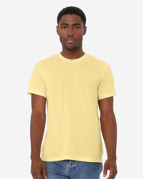 Triblend Tee BELLA + CANVAS Pale Yellow Triblend
