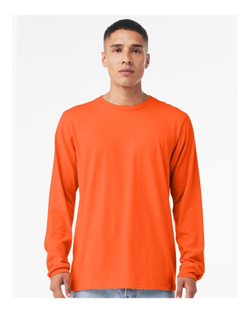 Unisex Jersey Long Sleeve Tee BELLA + CANVAS Orange