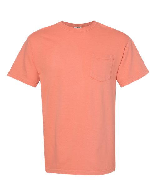 Unisex Garment-Dyed Heavyweight Pocket T-Shirt Comfort Colors