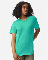 Unisex Garment-Dyed Heavyweight Pocket T-Shirt Comfort Colors Island Green
