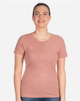 Women’s Cotton T-Shirt Next Level Desert Pink
