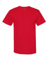 Unisex Heavyweight Cotton Tee American Apparel Red