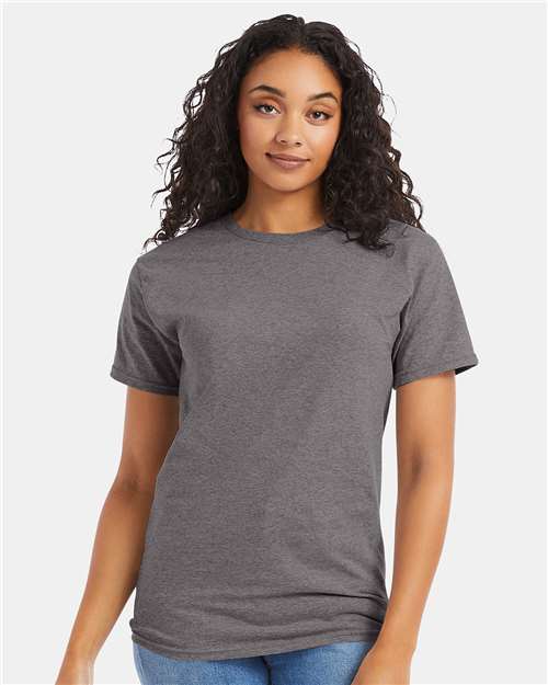 Essential-T T-Shirt Hanes Oxford Grey