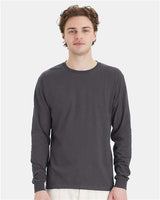 Essential-T Long Sleeve T-Shirt Hanes Smoke Grey