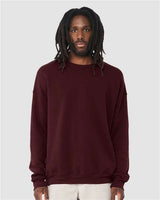 Unisex Sponge Fleece Drop Shoulder Crewneck Sweatshirt BELLA + CANVAS Maroon