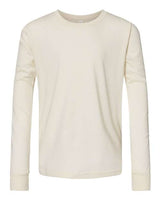 Youth Jersey Long Sleeve Tee BELLA + CANVAS Natural