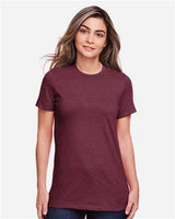 Women's Softstyle® CVC T-Shirt Gildan Maroon Mist