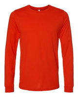 Unisex Jersey Long Sleeve Tee BELLA + CANVAS Poppy