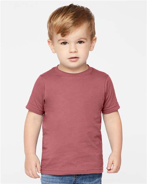 Toddler Fine Jersey Tee Rabbit Skins Rouge