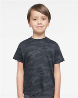 Toddler Fine Jersey Tee Rabbit Skins Storm Camo
