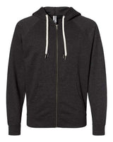 Unisex Icon Lightweight Loopback Terry Full-Zip Hooded Sweatshirt