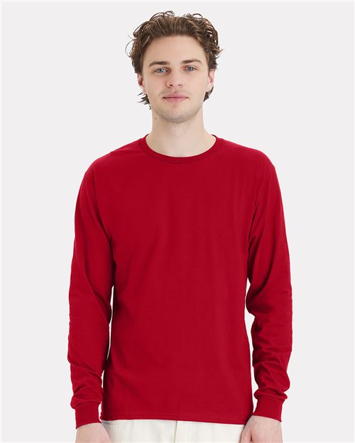Essential-T Long Sleeve T-Shirt Hanes
