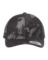Retro Trucker Cap YP Classics Poseidon Black Adjustable