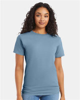 Essential-T T-Shirt Hanes Stonewashed Blue