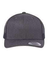 Retro Trucker Cap YP Classics Dark Heather Grey Adjustable
