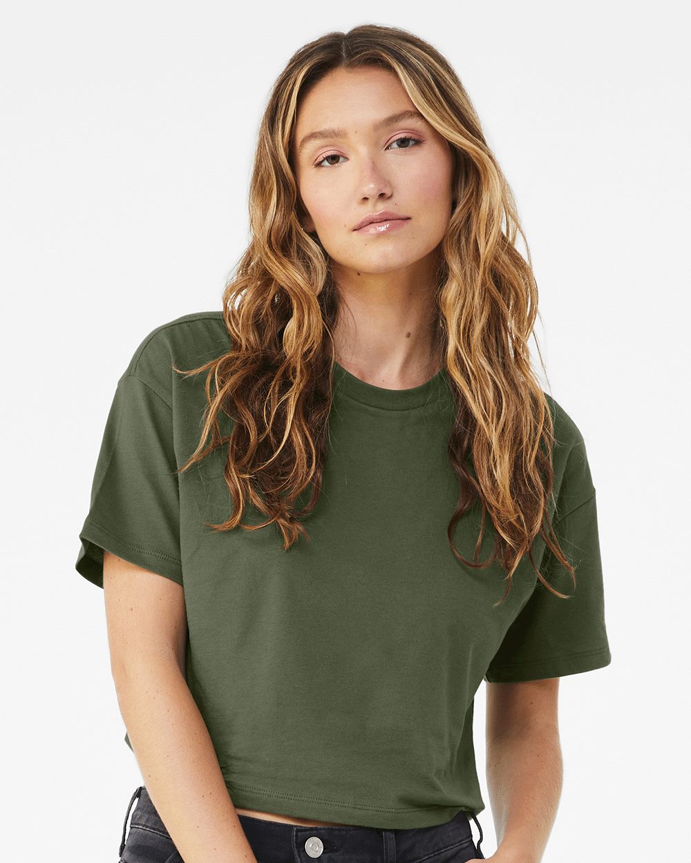 Women's Jersey Crop Tee
