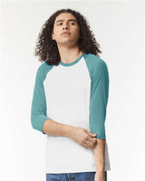 Unisex CVC Raglan Tee