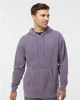 Unisex Midweight Pigment-Dyed Hooded Sweatshirt