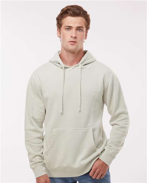 Unisex Midweight Pigment-Dyed Hooded Sweatshirt