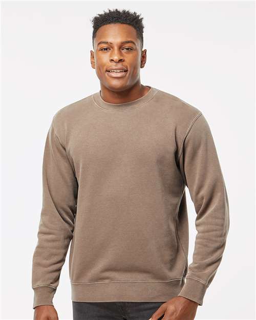 Unisex Midweight Pigment-Dyed Crewneck Sweatshirt