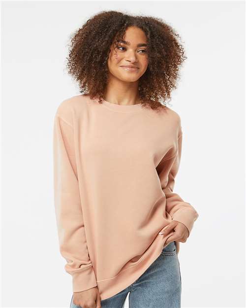 Unisex Midweight Pigment-Dyed Crewneck Sweatshirt