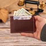 Custom Engraved Leather Wallet for Men V1 Transfer Kingdom
