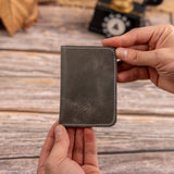 Custom Engraved Leather Wallet for Men V2 Transfer Kingdom