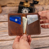 Custom Engraved Leather Wallet for Men V2 Transfer Kingdom