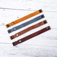 Custom Engraved Leather Bracelet Transfer Kingdom